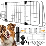 Lovpet® Hundegitter Auto, Autoschutzgitter Trenngitter Universal, verstellbare Breite, Kopfstütze...